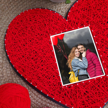 Heart Of Love Thread Art