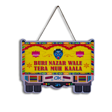 Buri Nazar Wale MDF Wall Hanging