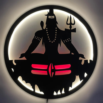 Mahadev Shiv Ji LED Wall Decor Light | India's Divine Collection