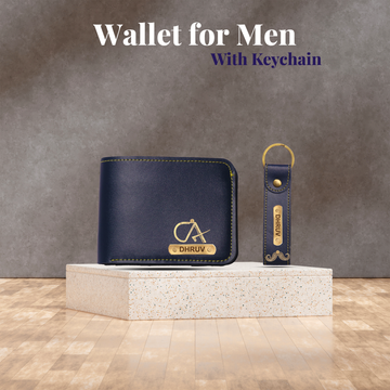 Men's Wallet And Keychain