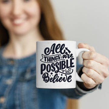 Personalized Mug ( Possible If You Believe)