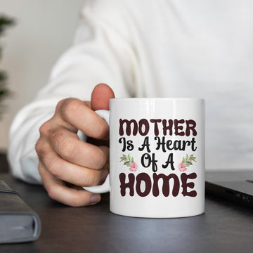 Personalized Mug For Mom (You're The Heart of a Home)
