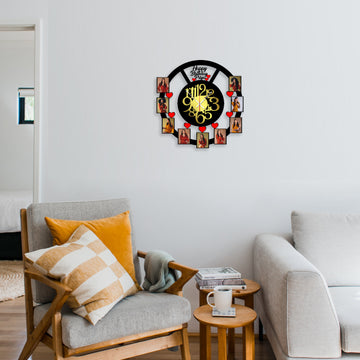 Personalized Wooden Clock- YC07
