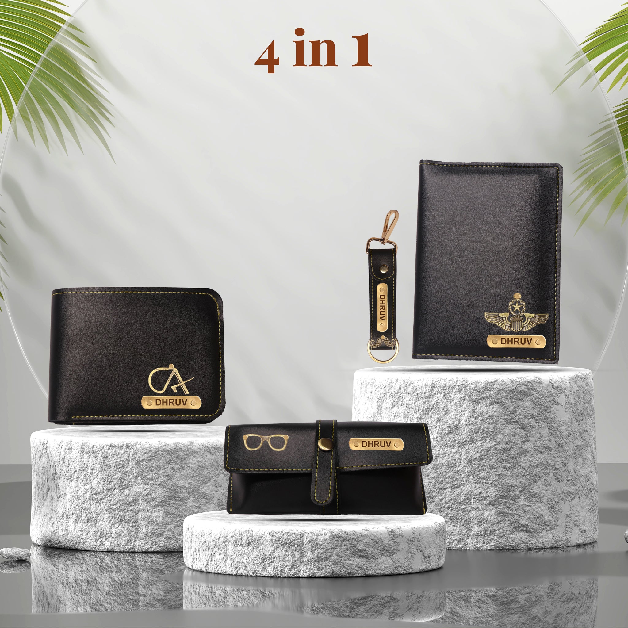 Men's 4 in 1 Leather Combo