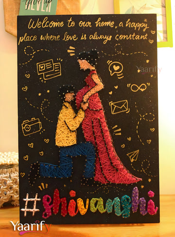 Baby On The Way Thread Art
