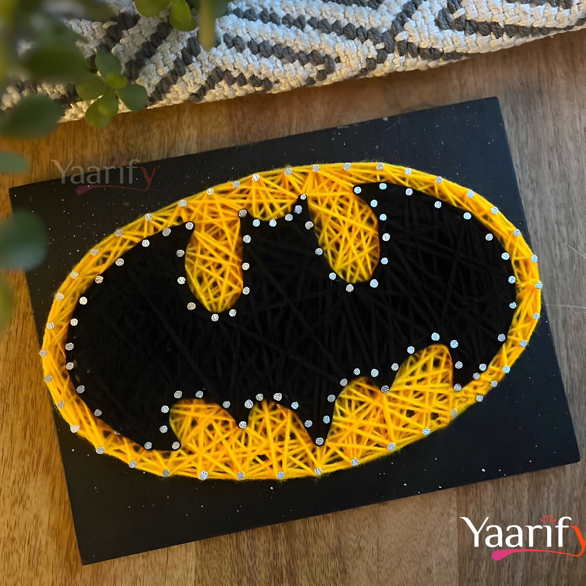 Batman Logo - Thread Art