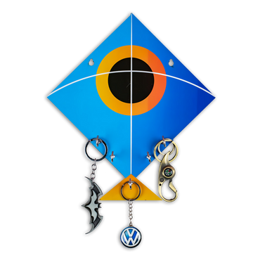 'Kite' Wooden Key Holder