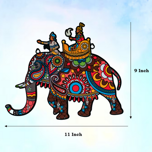 'Elephant' Key Holder Wall Hanging