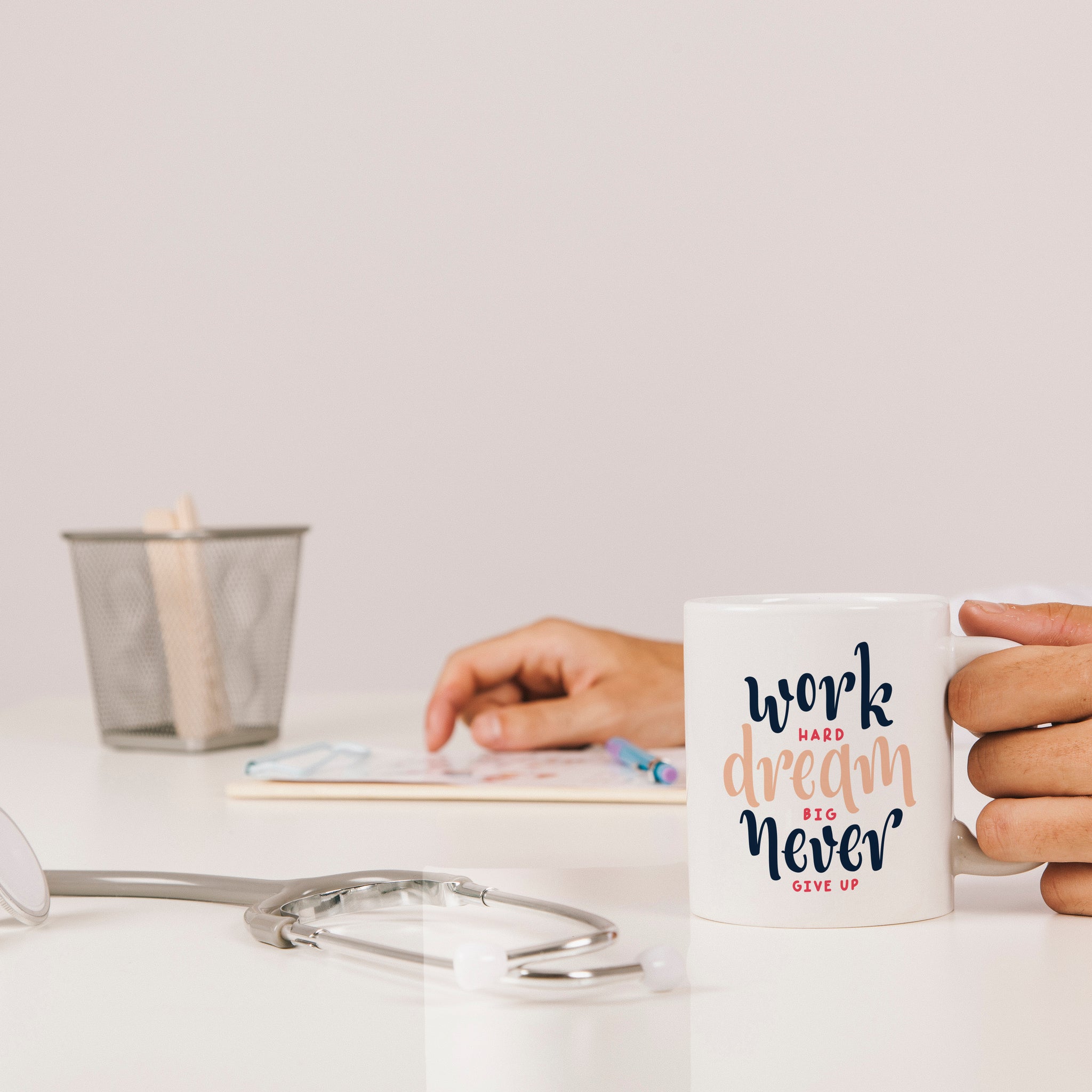 Personalized Mug (Work Hard Dream Big)
