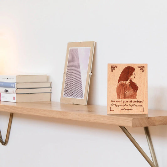 Gift For Farewell – Personalized Engraved Wooden Photo Frame