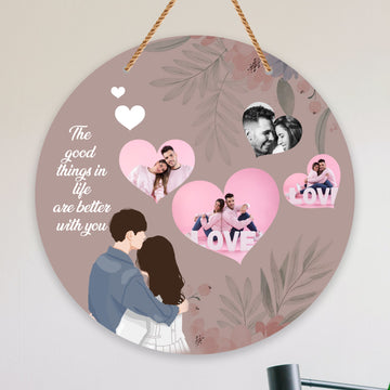 Hoop Wooden Wall Deco-YWD06