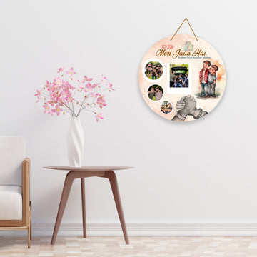Hoop Wooden Wall Deco-YWD07