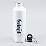 Personalised Name White Water Bottle